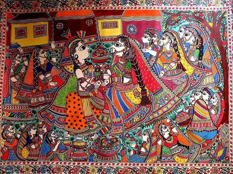 هنر مادوبانی کشور هند