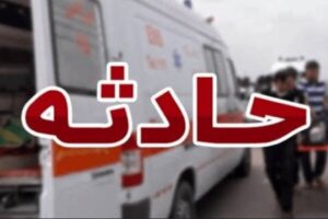 تصادف تریلی در محور دماوند فیروزکوه؛ دو نفر به بیمارستان منتقل شدند