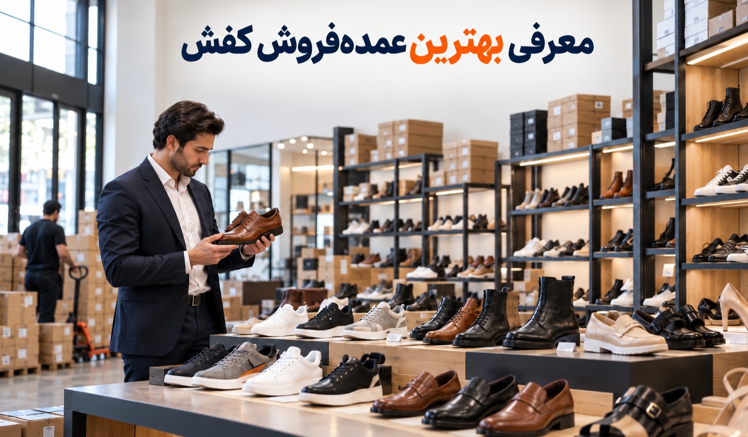 معرفی بهترین عمده‌فروش کفش